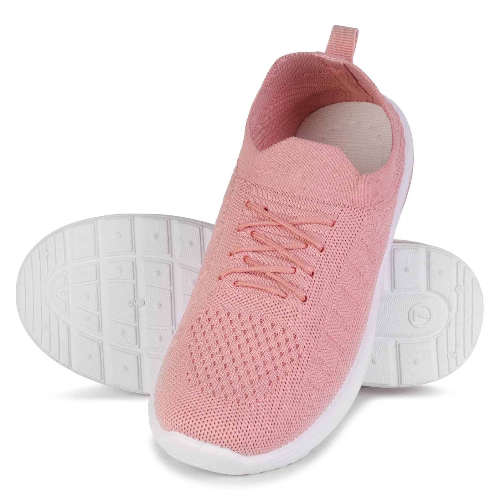 Women Stylish Casual Sports Shoes | Lightweight Walking & Running Sneakers Pink